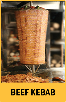 Beef kebab
